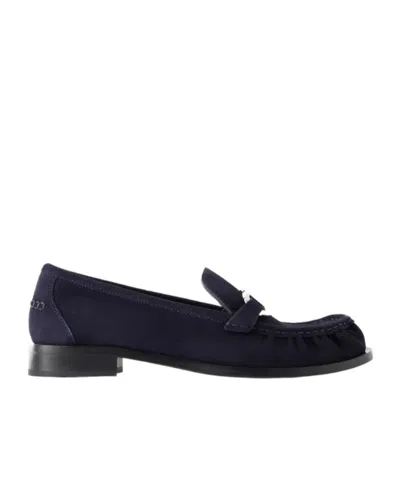 Ferragamo Maryan Suede Loafers In Multi