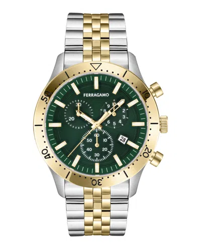 Ferragamo Master Chrono Bracelet Watch In Fantasy