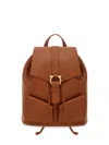 Ferragamo Medium Backpack In Brown