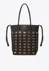Ferragamo Medium Gancini Leather Tote Bag