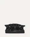 Ferragamo Medium Gancio Piercing Shoulder Bag In Nero