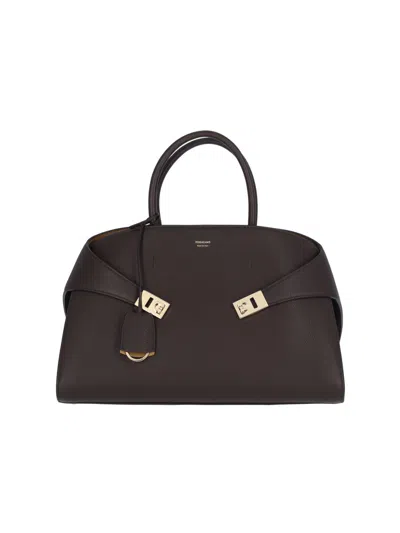 FERRAGAMO MEDIUM HANDBAG HUG