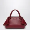 Ferragamo Medium Handbag In Burgundy Colour In Burgundy