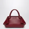 Ferragamo Medium Handbag In Burgundy Colour In Red