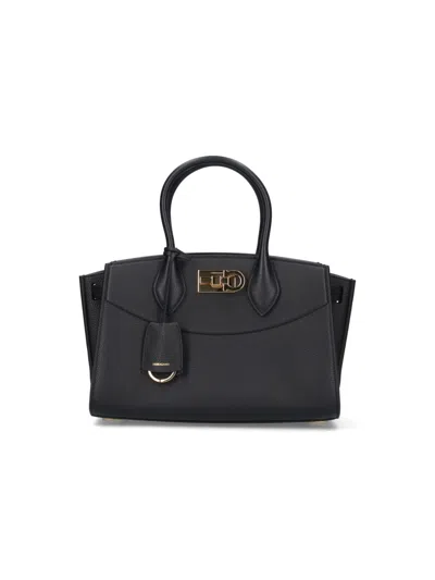FERRAGAMO MEDIUM HANDBAG STUDIO SOFT