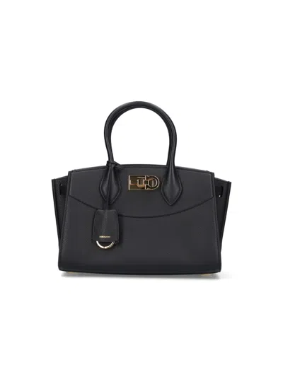 FERRAGAMO MEDIUM HANDBAG "STUDIO SOFT"