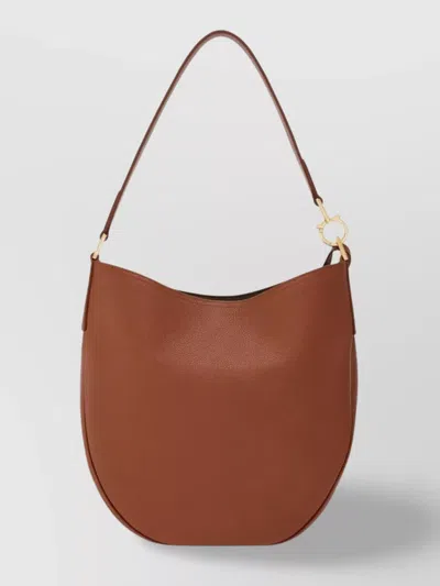 Ferragamo Medium Hobo Bag Textured Finish