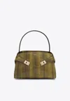 Ferragamo Medium Hug Ayers-leather Top Handle Bag