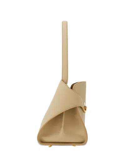 Ferragamo Medium Hug Soft Leather Shoulder Bag In Neutral