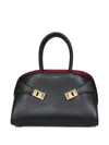 Ferragamo Structured Shoulder Bag Top Handles