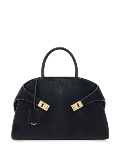 FERRAGAMO MEDIUM HUG TOTE BAG