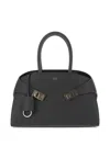 Ferragamo Medium Hug Tote Bag In Black