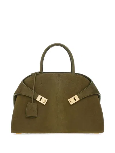 FERRAGAMO MEDIUM HUG TOTE BAG