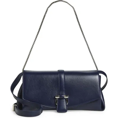 Ferragamo Medium Lily Leather Shoulder Bag