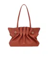 Ferragamo Medium Piercing Shoulder Bag (m) In Brick