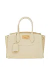 Ferragamo Medium Soft Studio Tote Bag In Brown