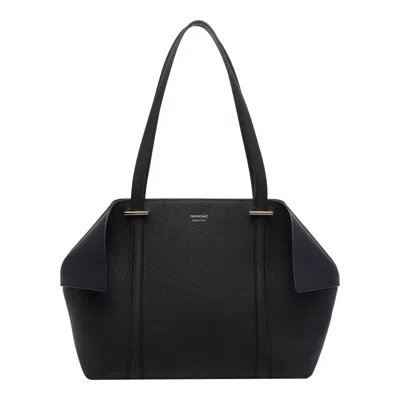 Ferragamo Medium Tote Bag In Black