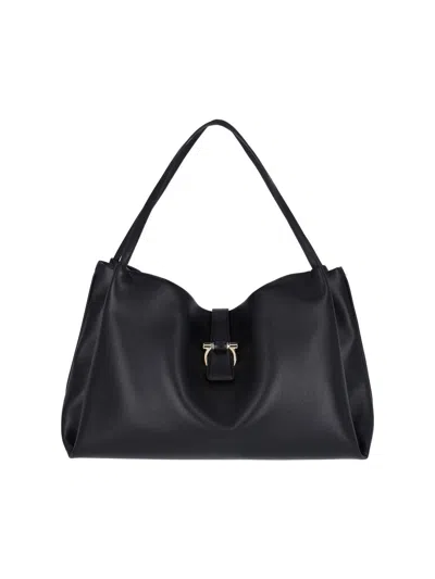 FERRAGAMO MEDIUM TOTE BAG GANCINI