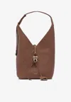 Ferragamo Browncalf Goat Lining Shoulder Bags