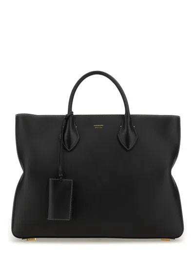 FERRAGAMO FERRAGAMO MEN STAR-SHAPED TOTE BAG LARGE