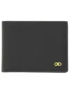 Ferragamo Textured Leather Bi-fold Wallet