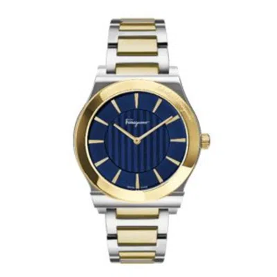 Ferragamo Men's 1898 Slim 41mm Quartz Watch In Multi