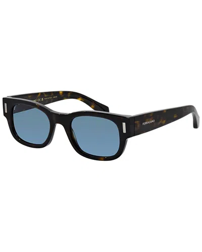 Ferragamo Men's 2064s 51mm Sunglasses In Multi