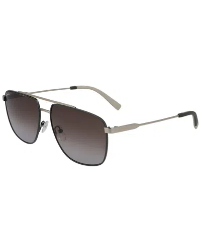 Ferragamo Men's 239s 60mm Sunglasses In Gold