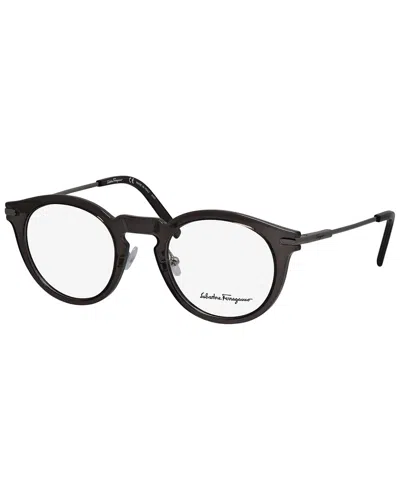Ferragamo Men's 2906 48mm Optical Frames In Grey