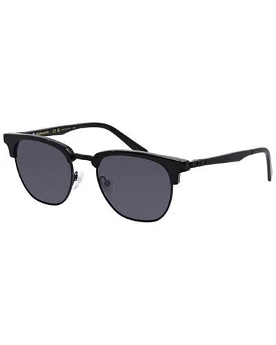 Ferragamo Men's 307s 53mm Sunglasses In Black