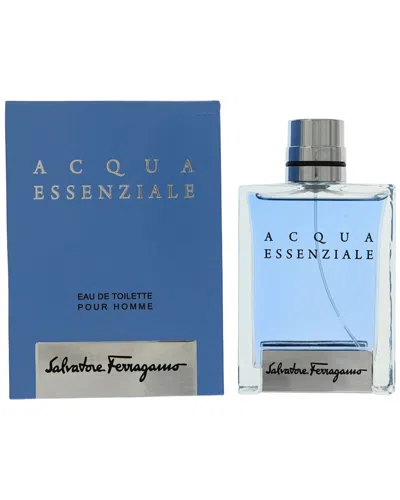 Ferragamo Men's 3.4oz Acqua Essenziale Eau De Toilette Spray In Transparent