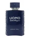 Ferragamo Men's 3.4oz Uomo Urban Feel Edt