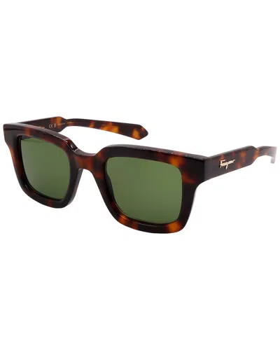 Ferragamo Men's 48mm Sunglasses In Multi