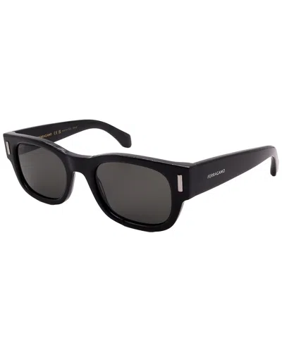 Ferragamo Men's 51mm Sunglasses In Black