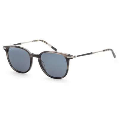 Ferragamo Men's 52mm Grey Sunglasses In Multi