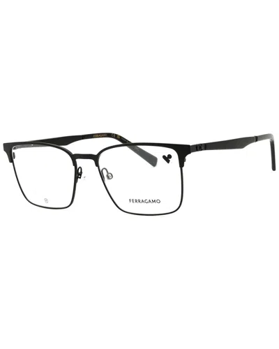 Ferragamo Men's 53mm Optical Frames In Black