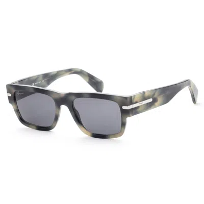 Ferragamo Men's 54mm Grey Sunglasses Sf1030s-052 In Gray