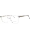 Ferragamo Men's 55mm Optical Frames In Neutral