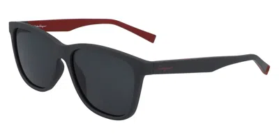 Ferragamo Men's 57mm Sunglasses In Black