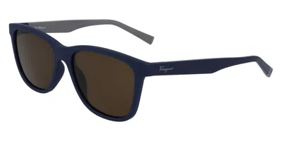 Ferragamo Men's 57mm Sunglasses In Multi
