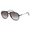 Ferragamo Lifestyle 60mm Aviator Sunglasses In Black