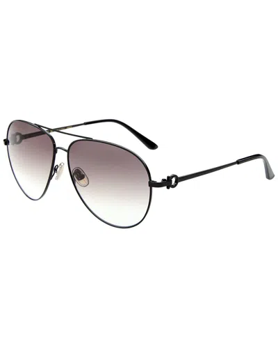 Ferragamo Men's 61mm Sunglasses In Black