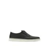 Ferragamo Men's Alfiecr Slip On Sneakers In Black