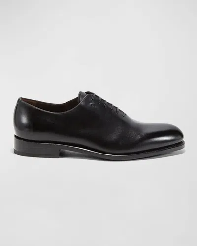 Ferragamo Square Head Niujin Shoes In Black