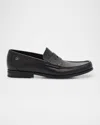 Ferragamo Men's Athen Leather Moc-toe Penny Loafers