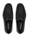 Ferragamo Men's Athenvit Penny Leather Loafers In Black