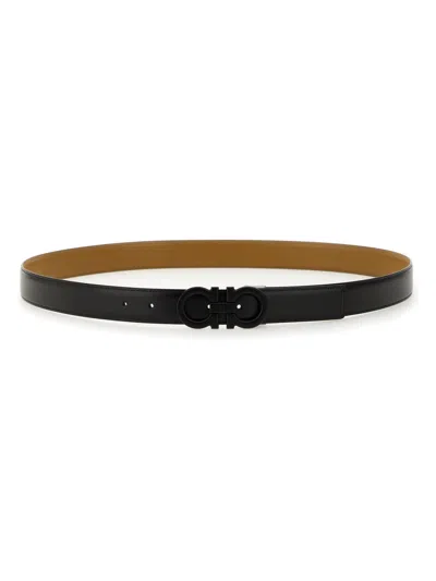 FERRAGAMO FERRAGAMO MEN BELT WITH HOOKS