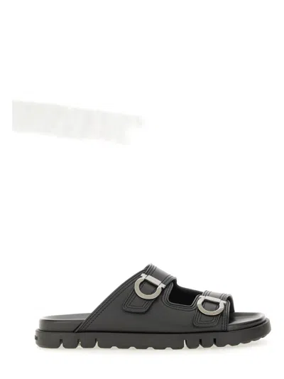 FERRAGAMO FERRAGAMO MEN DOUBLE-STRAP SANDAL