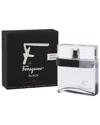 Ferragamo Men's Black 3.4oz Eau De Toilette Spray In Multicolor