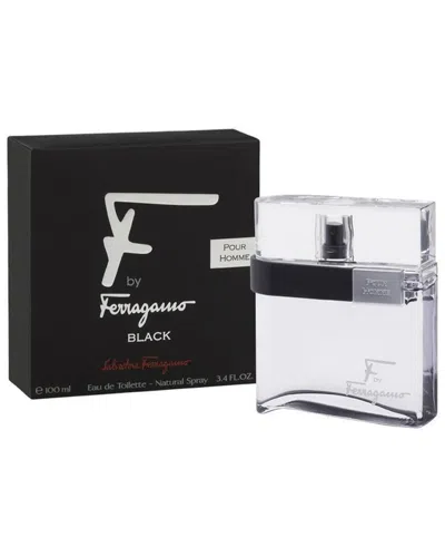 Ferragamo Men's Black 3.4oz Eau De Toilette Spray In Multicolor
